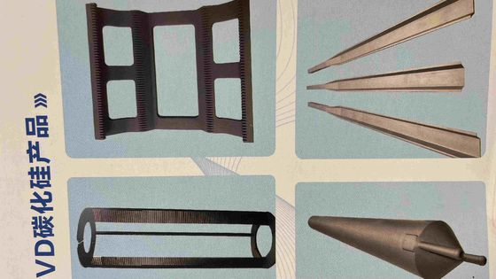 Συστατικά υψηλής ακρίβειας καρβιδίου του πυριτίου για εξοπλισμό ημιαγωγών και εξοπλισμό LED