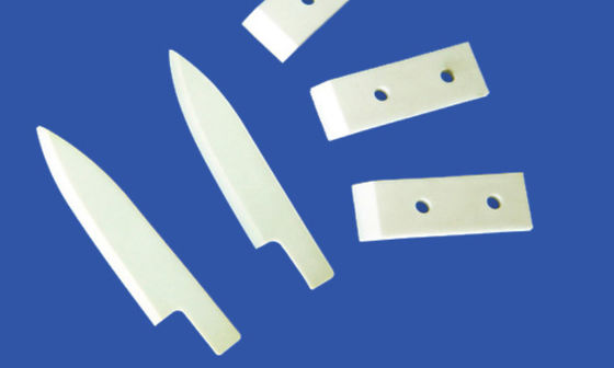 Άσπρες λεπίδες διοξειδίου ζιρκονίου μαχαιριών μαχαιριών κεραμικής Zro2 Zirconia