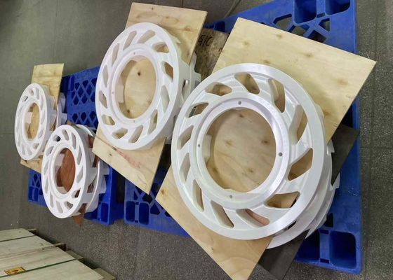 Πυρηνική πυκνότητα 3,8-3,9 G/cm3 Δυνατότητα κάμψης 400 MPa Al2O3 Κηραμική για υψηλή αντοχή στην φθορά για μονάδα ισχύος